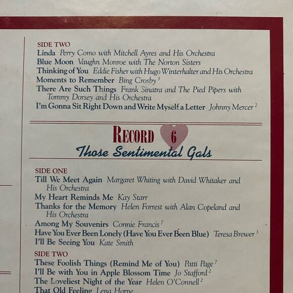 Reader's Digest All-Time Sentimental Favorites Vinyl - Picture 9 of 12